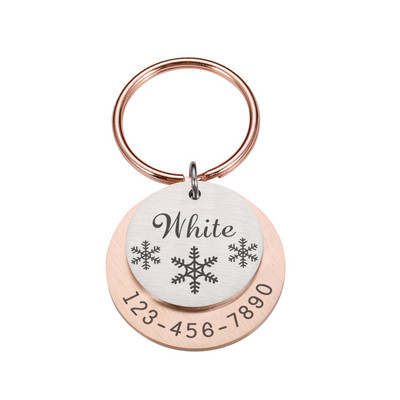 Isikupärastatud koera kassi lemmiklooma ID sildid Graveeritud kassi kutsika lemmiklooma ID-numbri aadressi kaelarihma silt Kohandatud ripats lemmiklooma tarvikud