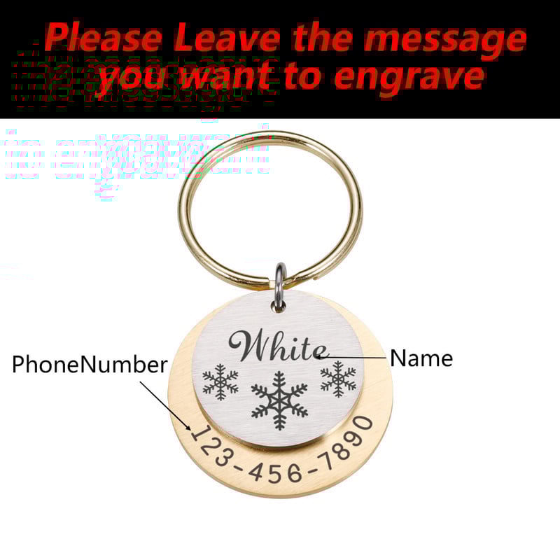 Isikupärastatud koera kassi lemmiklooma ID sildid Graveeritud kassi kutsika lemmiklooma ID-numbri aadressi kaelarihma silt Kohandatud ripats lemmiklooma tarvikud