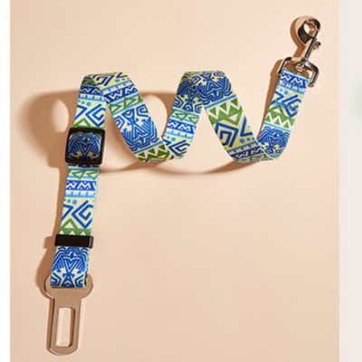 Imprimare Tide centură de siguranță pentru mașină pentru animale de companie, ham ajustabil pentru chihuahua, curele de lesă, frânghie de tracțiune, chingi de nailon, accesorii, articole pentru animale de companie.