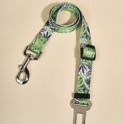 Imprimare Tide centură de siguranță pentru mașină pentru animale de companie, ham ajustabil pentru chihuahua, curele de lesă, frânghie de tracțiune, chingi de nailon, accesorii, articole pentru animale de companie.