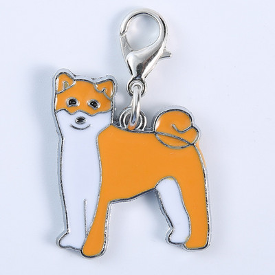 Suņa kaklasiksnas piekariņas ID birka ar dažādiem suņu veidiem, bezmaksas gravēšana mājdzīvnieku personalizēta kaklarota vārda dzimšanas dienas identifikācijas zīme kucēnu aksesuāri