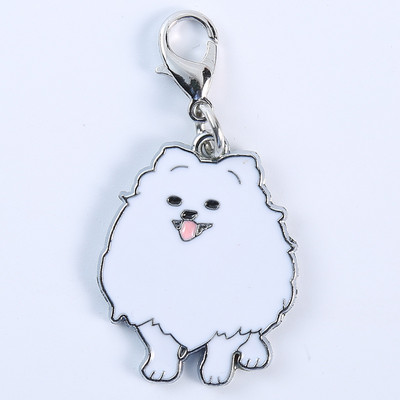 Suņa kaklasiksnas piekariņas ID birka ar dažādiem suņu veidiem, bezmaksas gravēšana mājdzīvnieku personalizēta kaklarota vārda dzimšanas dienas identifikācijas zīme kucēnu aksesuāri