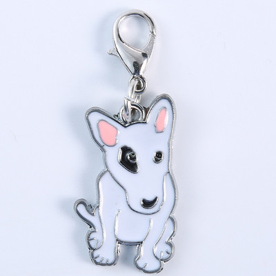 Suņa kaklasiksnas piekariņas ID birka ar dažādiem suņu veidiem, bezmaksas gravēšana mājdzīvnieku personalizēta kaklarota vārda dzimšanas dienas identifikācijas zīme kucēnu aksesuāri