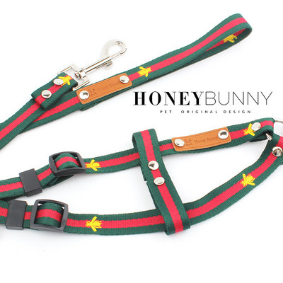 Lemmikloomakoera rakmete jalutusrihm 2tk Komplektid Mood Karu Mesilane Tikand Kaisukrae Jalutusnöör kett väikestele kutsikatele Aksessuaarid