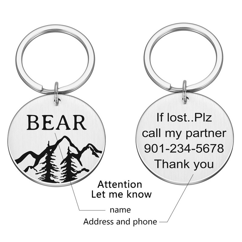 Προσαρμοσμένο όνομα Ετικέτες διεύθυνσης κατοικίδιου σκύλου Ετικέτες κολάρο γάτας Αξεσουάρ Διακόσμηση Ταυτότητα κατοικίδιων ετικέτες σκύλου Κολάρα από ανοξείδωτο ατσάλι Ετικέτα γάτας