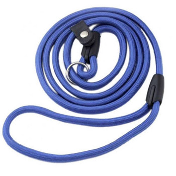 Pet Dog Nylon Rope Training Leash Slip Lead Strap Ρυθμιζόμενο κολάρο πρόσφυσης