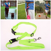 Υπέροχο εύκολο ρυθμιζόμενο Handsfree Dog Pet Walking Running Jogging Lead ζώνη ζώνης μέσης Ζώνη στήθους Ζεστή προσφορά