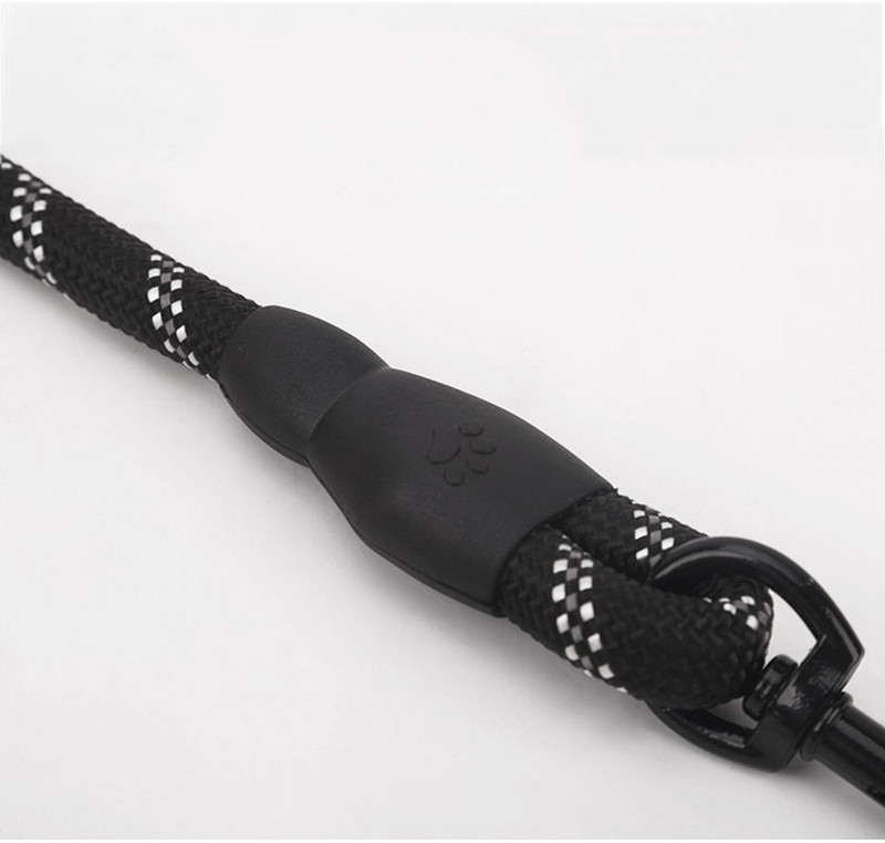 Κοντό σχοινί λουριών σκύλου 2FT, ισχυρό μόλυβδο ορεινής αναρρίχησης, αντανακλαστικά λουριά εκπαίδευσης με καραμπίνερ για μεγάλα και πολύ μεγάλα