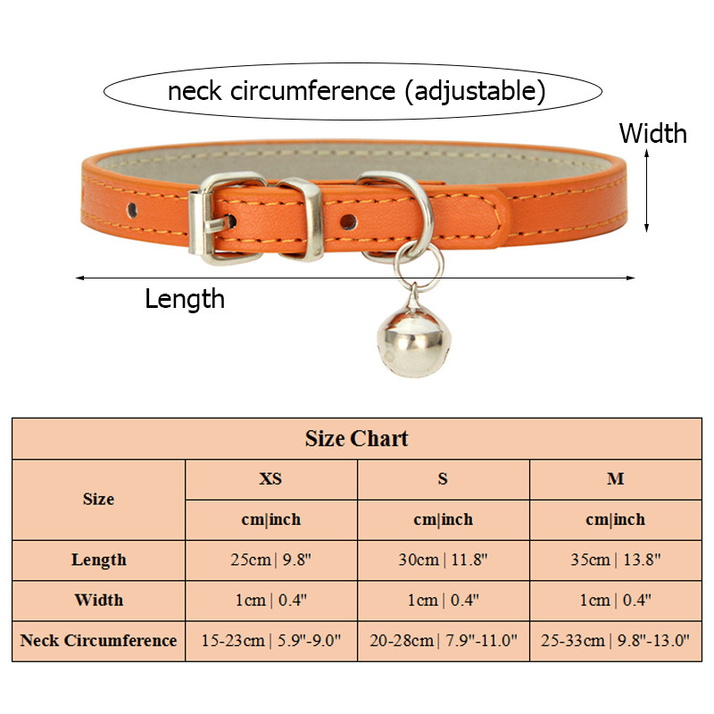 Curea dulce pentru gât pentru animale de companie, din piele PU durabilă, guler pentru pisici, guler pentru câini, cataramă de siguranță, inel reglabil pentru gât pentru câine, aprovizionare pentru animale de companie
