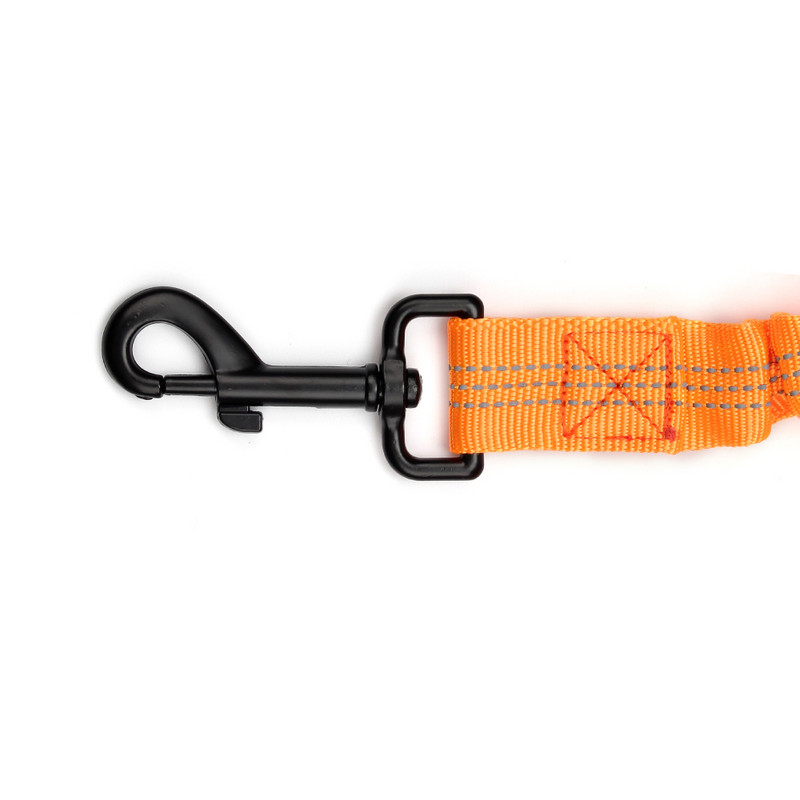 Cuplaj dublu pentru lesă pentru câini, reflectorizant puternic, cu absorbție dublă a șocurilor, lesă pentru animale de companie, 360°, fără încurcătură pentru câini mici, mijlocii mari