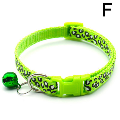 Guler elegant pentru câine, pisică leopard, cataramă reglabilă, desene animate pentru câine, guleră amuzantă pentru animale de companie, plumb, etichetă de identificare pentru animale de companie, accesorii, bunuri pentru animale