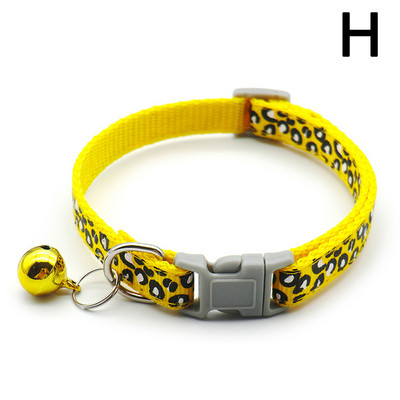 Guler elegant pentru câine, pisică leopard, cataramă reglabilă, desene animate pentru câine, guleră amuzantă pentru animale de companie, plumb, etichetă de identificare pentru animale de companie, accesorii, bunuri pentru animale