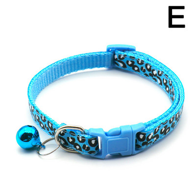 Guler elegant pentru câine, pisică leopard, cataramă reglabilă, desene animate pentru câine, guleră amuzantă pentru animale de companie, plumb, etichetă de identificare pentru animale de companie, accesorii, bunuri pentru animale