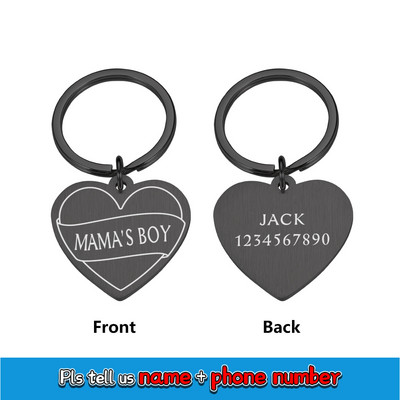 Etichete de identificare pentru animale de companie gravate gratuite Etichetă personalizată pentru animale de companie pentru pisici Câini Guler cu nume pentru animale de companie Guleruri personalizate pentru identificare cu nume Accesorii pentru animale