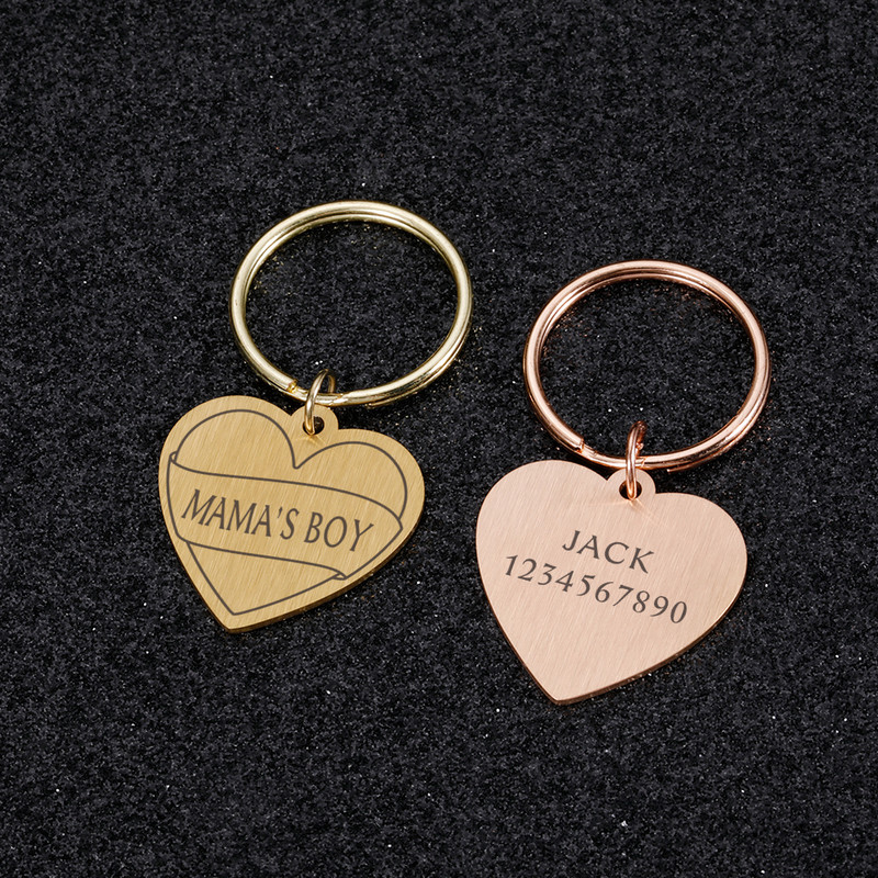 Etichete de identificare pentru animale de companie gravate gratuite Etichetă personalizată pentru animale de companie pentru pisici Câini Guler cu nume pentru animale de companie Guleruri personalizate pentru identificare cu nume Accesorii pentru animale 