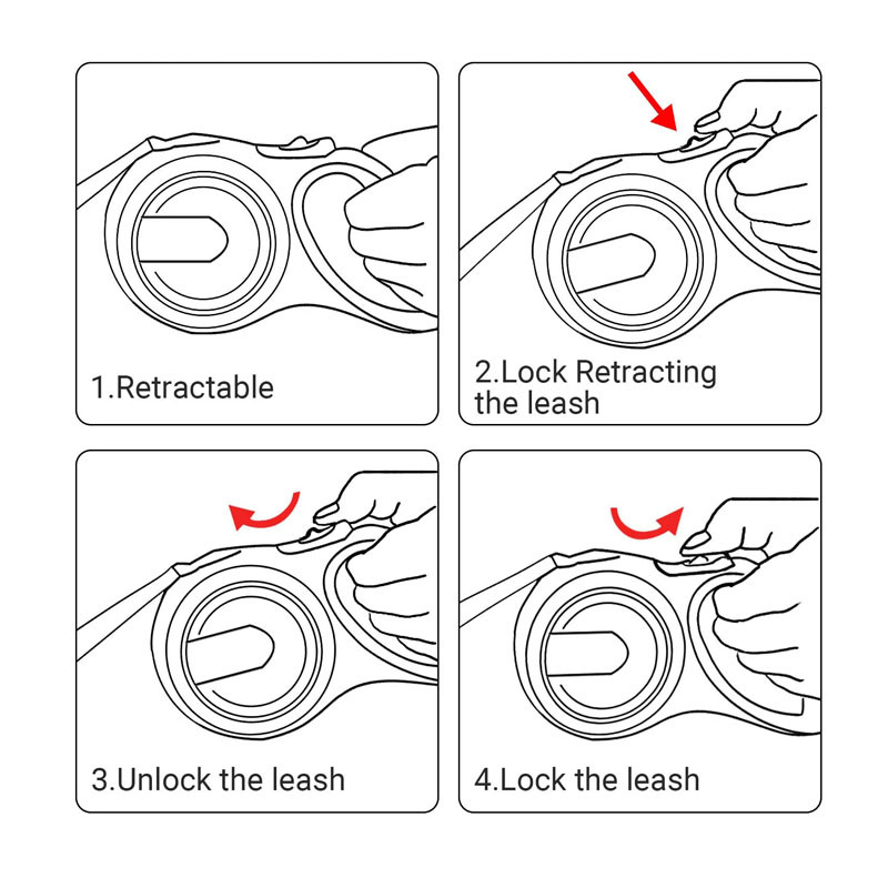 3M 5M 8M vastupidavad lemmikloomakoerte jalutusrihmad suurtele koertele Automaatselt pikendatavad veoköis Sissetõmmatavad suurte koerte lemmikloomade jalutusrihmad