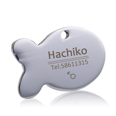 Εξατομικευμένες ετικέτες ταυτότητας σκύλου από ανοξείδωτο χάλυβα Ετικέτες ταυτότητας κατοικίδιων ζώων για γάτες και σκύλους Αξεσουάρ κολάρου Ετικέτα σκύλου χαραγμένη ετικέτα ονόματος φύλου