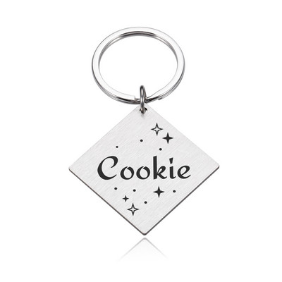 Εξατομικευμένες ετικέτες ονόματος γάτας σκύλου Αξεσουάρ κουταβιών Σκύλοι κατοικίδιων προμήθειες γάτας Χαρακτική με λέιζερ Προσαρμοσμένη πινακίδα ονόματος κατοικίδιου για περιλαίμια σκύλων