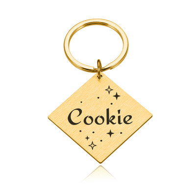 Εξατομικευμένες ετικέτες ονόματος γάτας σκύλου Αξεσουάρ κουταβιών Σκύλοι κατοικίδιων προμήθειες γάτας Χαρακτική με λέιζερ Προσαρμοσμένη πινακίδα ονόματος κατοικίδιου για περιλαίμια σκύλων