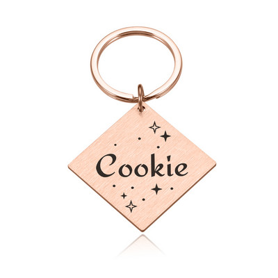 Εξατομικευμένες ετικέτες ονόματος γάτας σκύλου Αξεσουάρ κουταβιών Σκύλοι κατοικίδιων προμήθειες γάτας Χαρακτική με λέιζερ Προσαρμοσμένη πινακίδα ονόματος κατοικίδιου για περιλαίμια σκύλων