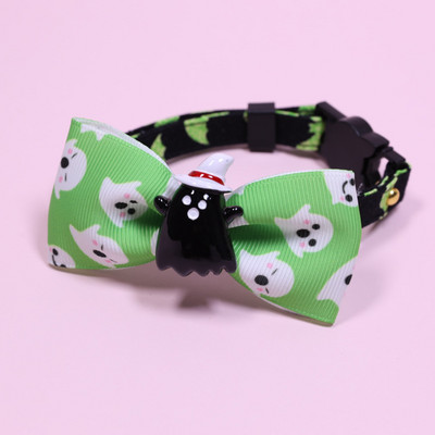 Guler pentru câini Nou Halloween Reglabil Clopoțel Animal de companie Guler pisică Amuzant drăguț Pisicuță Colier Cățeluș Samll Dimensiune medie 18-32CM 1BUC Guler