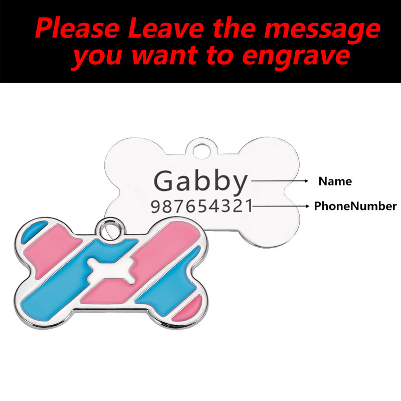 Personalizirani dodaci za mačke, pse, anti-lost identifikacijske oznake za kućne ljubimce, privjesak za identifikacijske oznake za štene, prilagođenu ogrlicu za pse, besplatne gravirane oznake s imenima pasa