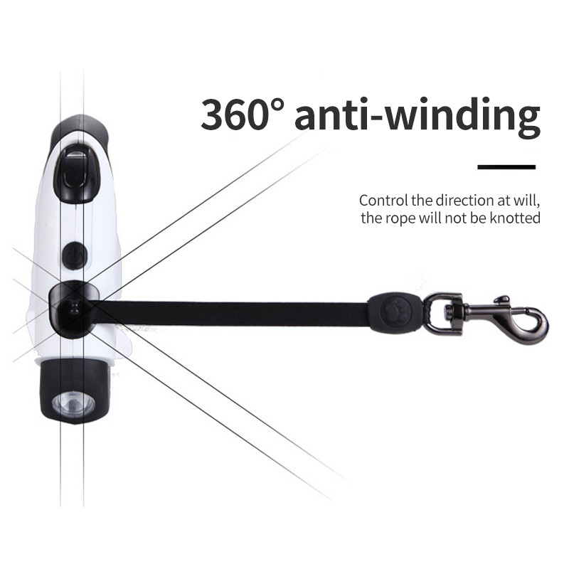 3/5M svjetla Automatski izdržljivi povodac za pse na uvlačenje Najlonski produžetak polova za mačke Štene Hodanje Povodac za trčanje Rulet za pse