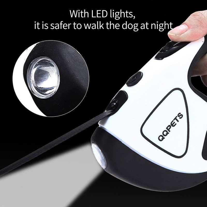 3/5M svjetla Automatski izdržljivi povodac za pse na uvlačenje Najlonski produžetak polova za mačke Štene Hodanje Povodac za trčanje Rulet za pse