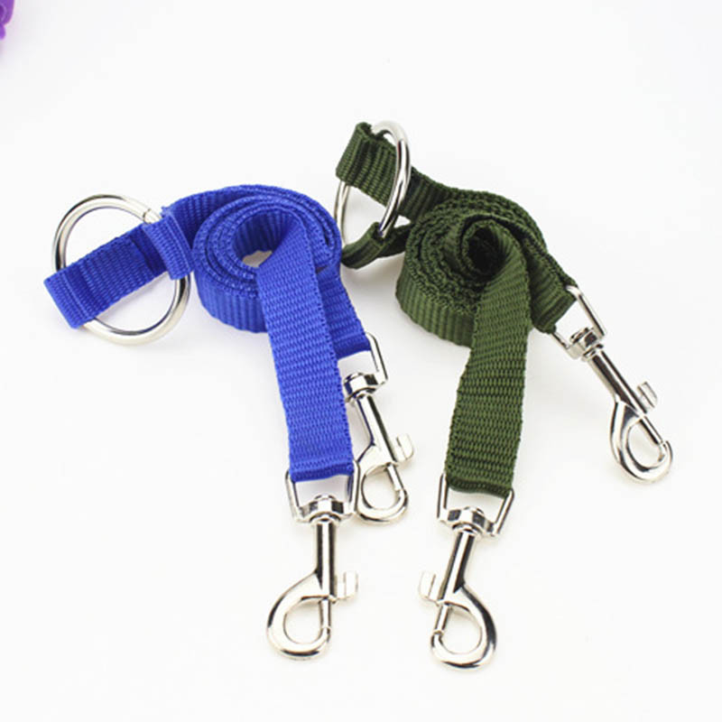 1 buc. guleră lesă cu plumb, cuplu dublu, lesă de mers în 2 căi, formă în V, nailon, 2 în 1, accesorii pentru animale de companie, frânghie de tracțiune pentru câini, lesă de siguranță