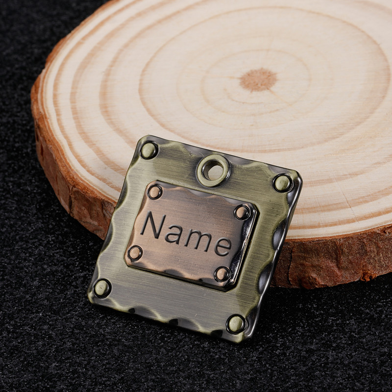 Etichetă gravată pentru câine pentru animale de companie Nume personalizat Telefon Bone Flower Nume pentru animale de companie pentru pisică Cățeluș Etichetă cu pandantiv Breloc Accesorii pentru animale de companie