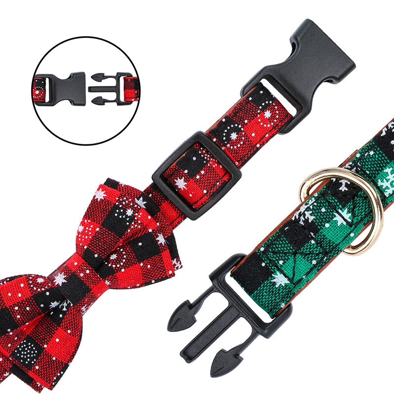 Koera kaelarihm võib olla ulakas jõulud lemmiklooma kaelarihm mood ruuduline kaelarihm koera lips kaelarihm väikese ja suure koera lemmikloomatarbed