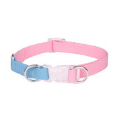 Μακαρόν κολάρο χρώματος γιακά κατοικίδιων ζώων διαφανές ένθετο πόρπη γιακά σκύλου λουρί σκύλου διπλό δαχτυλίδι έλξη δεν είναι εύκολο να σπάσει