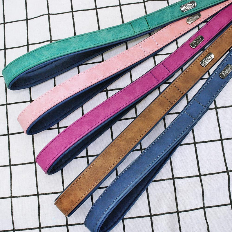 Koera jalutusrihm Nahast plii lemmikloomakoera kutsikas jalutamas jooksmisrihmad Treeningnööri rihm väikestele keskmistele suurtele koertele Lemmikloomatarbed