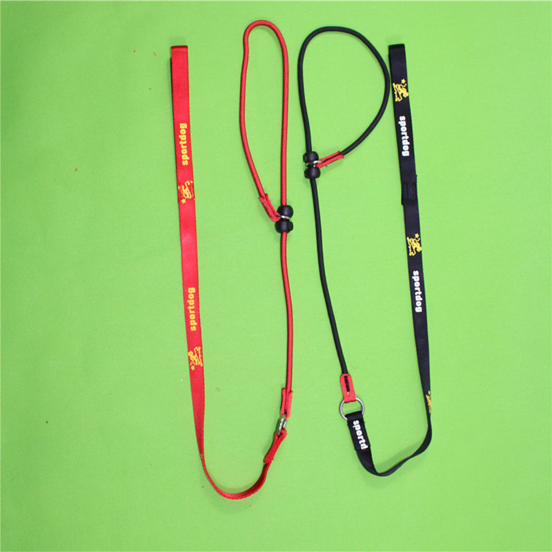 Lesă pentru animale de companie Perforare integrată anti-explozie Lanț P Frânghie de tracțiune Guler mare pentru câini Material confortabil din nailon Produse pentru animale de companie