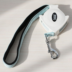 Lesa retractabila DELE pentru animale de companie, lesa pentru plimbarea animalelor de companie de 1,4 m pentru mici/medii de pana la 40 kg, fara incurcare, extensie dubla directie, portabila