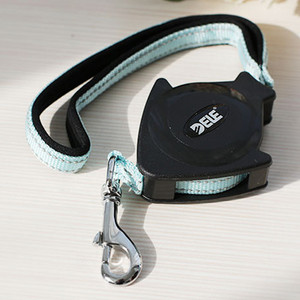 Lesa retractabila DELE pentru animale de companie, lesa pentru plimbarea animalelor de companie de 1,4 m pentru mici/medii de pana la 40 kg, fara incurcare, extensie dubla directie, portabila