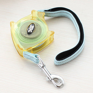 Lesa retractabila DELE pentru animale de companie, lesa pentru plimbarea animalelor de companie de 1,4 m pentru mici/medii de pana la 40 kg, fara incurcare, extensie dubla directie, portabila