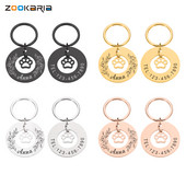 Lemmiklooma ID sildid Kohandatud lemmikloomakoerte nimesilt Kadumise vastane isikupärastatud kassi kutsika ID sildi ripats Tasuta graveeritud kaelarihmaga lemmikloomatarvikud