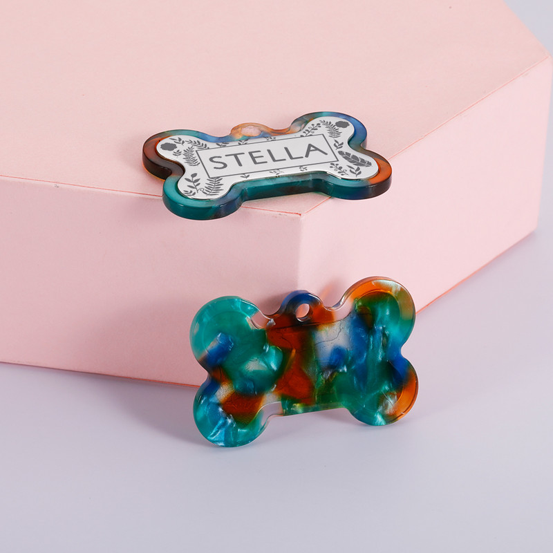 STVK Placă personalizată Etichetă pentru animale de companie Pisică Câini Guler Accesorii Medalie Personalizată Pisicuță Cațelu Număr Număr Gravat Scriere pentru câini