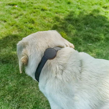 Кожен нашийник за домашни любимци за Apple Airtag Location Tracker Dog Cat for AirTag Case Adjustable Puppy Anti-lost Position Collar Консумативи