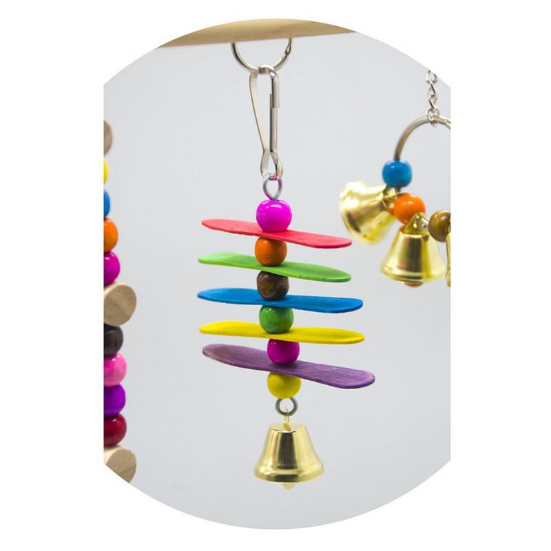 Putnu rotaļlietas papagaiļa asara koka piederumiem un mājdzīvnieku budgie statīvs šūpošanās kāpnes Āfrikas pelēkas vogel speelgoed jouet perroquet