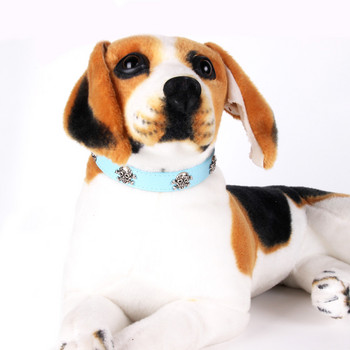 I Have Date With Pet Leather Skull Dog Accessories Нашийник за кучета Персонализирана котешка каишка за малки и средни кучета Червени сини консумативи за домашни любимци
