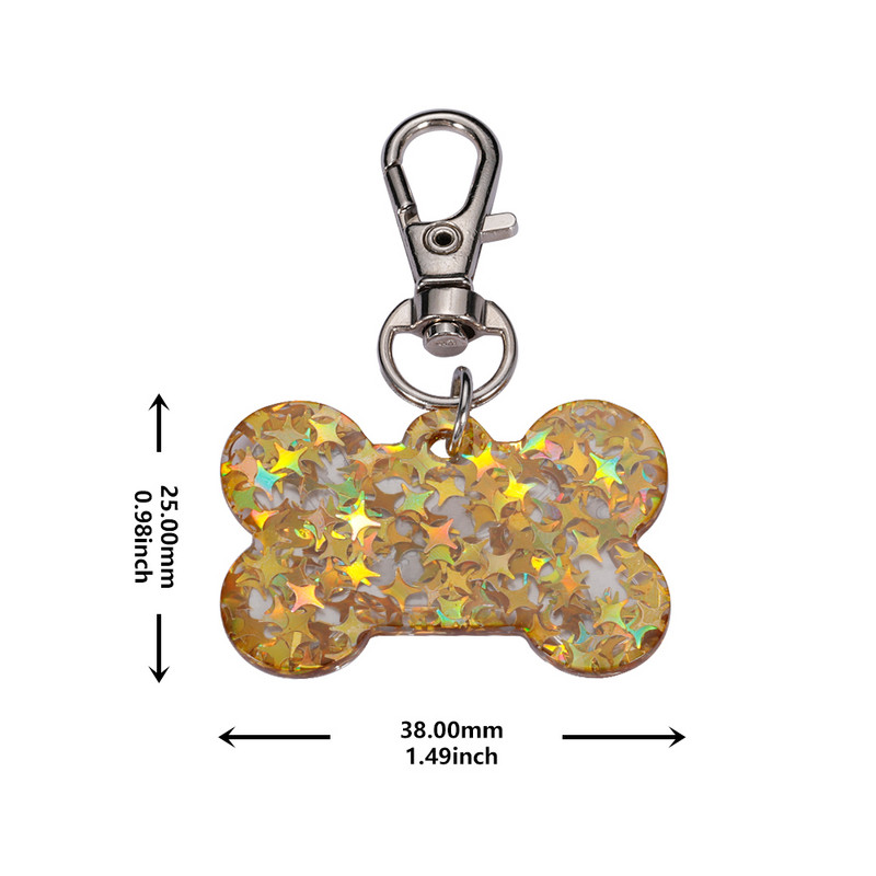 Etichetă personalizată de identificare pentru câini, pisică, colorată, guler de identificare pentru animale de companie, etichete cu nume pentru animale de companie personalizate gratuite pentru cățel etichetă din oțel inoxidabil Accesorii pentru animale d