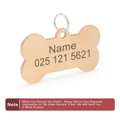 Pisici Câini Etichete de identificare Forma osoasă DIY Personalizat pentru Animale de companie mici și mari Accesorii guler Nume gravat Colier Accesoriu pentru cățeluș