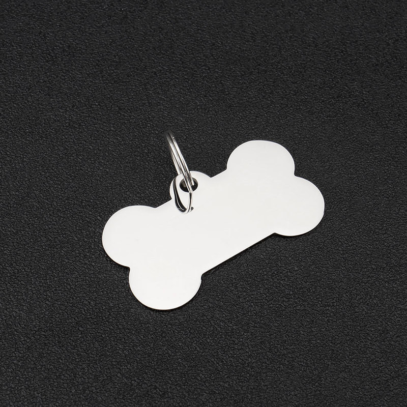 Pisici Câini Etichete de identificare Forma osoasă DIY Personalizat pentru Animale de companie mici și mari Accesorii guler Nume gravat Colier Accesoriu pentru cățeluș