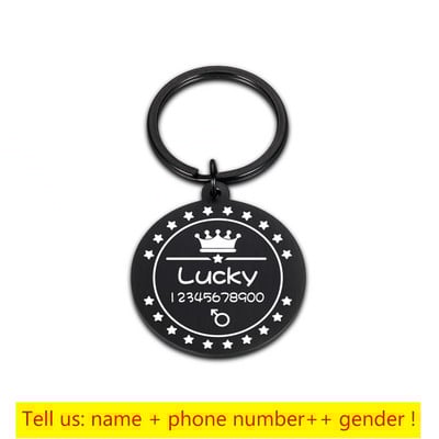 Kohandatud koera ID silt Isikupärastatud lemmiklooma kassi aadressiraamatu kutsikamedal graveeringuga kaelaripatsiga suurtele koertele Lemmikloomade tarvikud