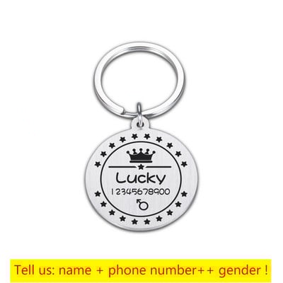 Kohandatud koera ID silt Isikupärastatud lemmiklooma kassi aadressiraamatu kutsikamedal graveeringuga kaelaripatsiga suurtele koertele Lemmikloomade tarvikud