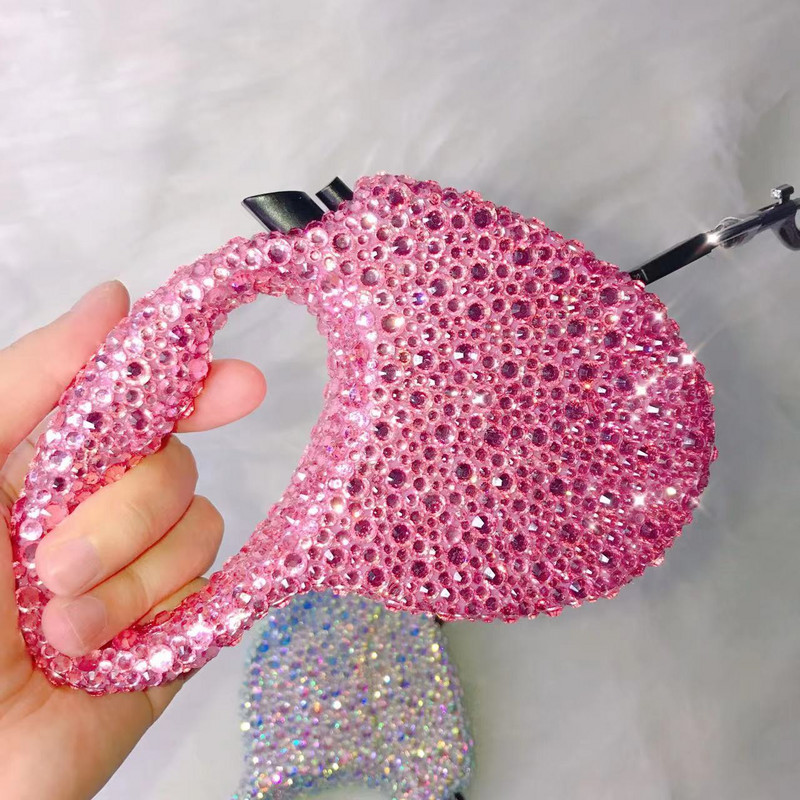 Bling Dog Leash 5m Durable Leash Automatic Retractable Nylon Cat Lead Extension Puppy Walking Running Lead Roulette για σκύλους