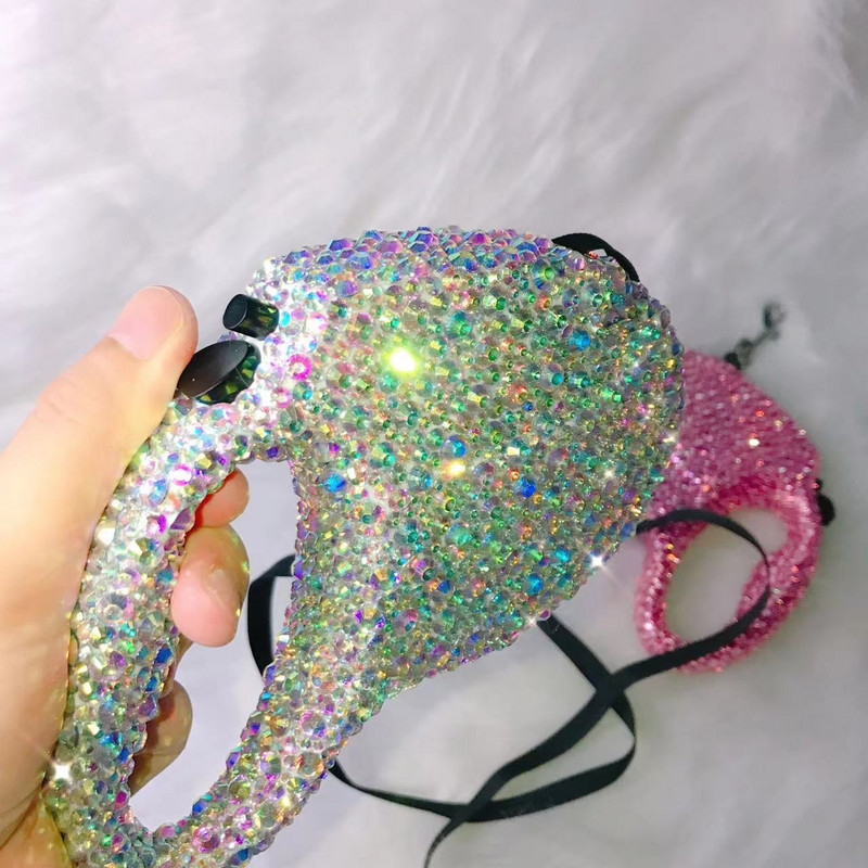 Bling Dog Leash 5m Durable Leash Automatic Retractable Nylon Cat Lead Extension Puppy Walking Running Lead Roulette για σκύλους