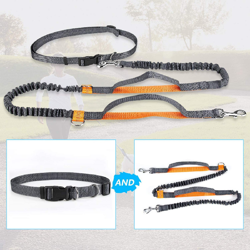 1PC Mâini reglabile Pisică Câine Alergare liberă Plimbare Jogging Animal de companie Lesă Curea din talie Cureaua de piept Cadou Coardă de tracțiune Accesorii pentru animale de companie